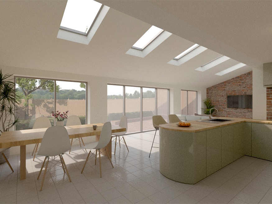 house extension visualisation